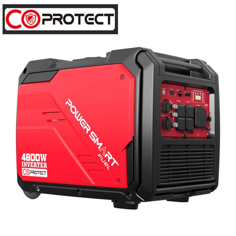 Generador Inverter PowerSmarts 4500W con Alerta CO