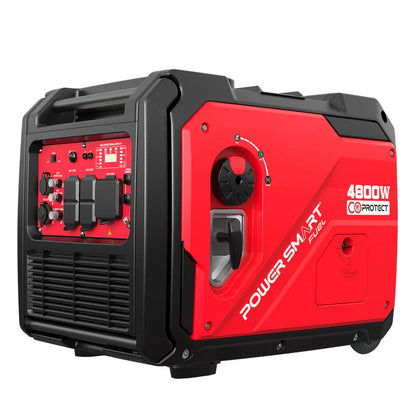 Generador Inverter PowerSmarts 4500W con Alerta CO